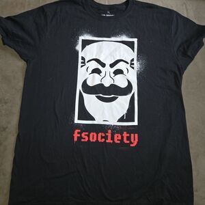 Mr Robot FSociety Loot Crate Exclusive Graphic Tee XL